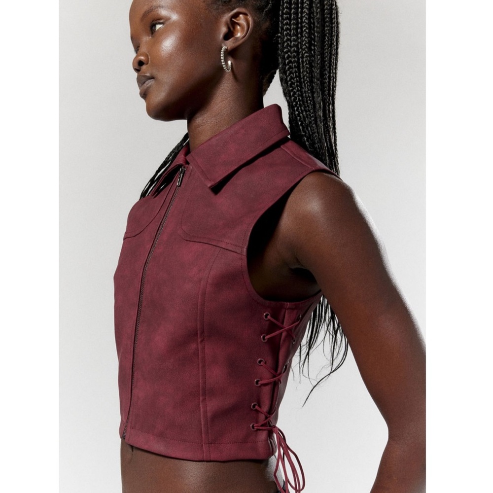 Urban Outfitters Suede Corset